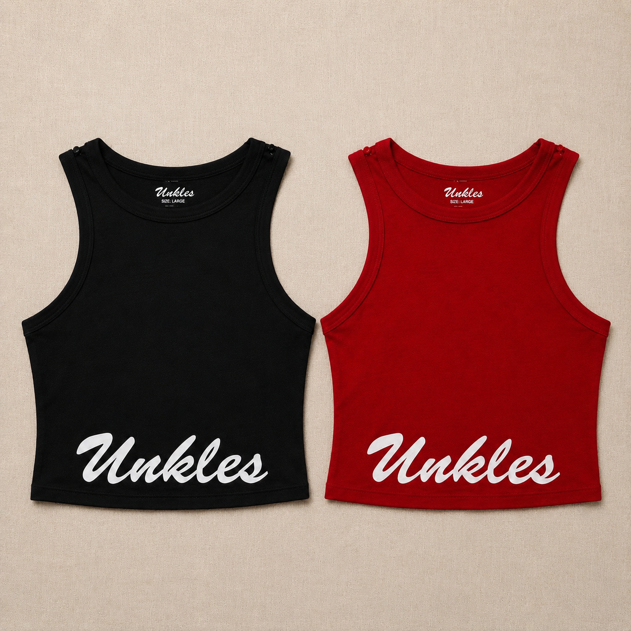 Unkles Signature Crop Tank