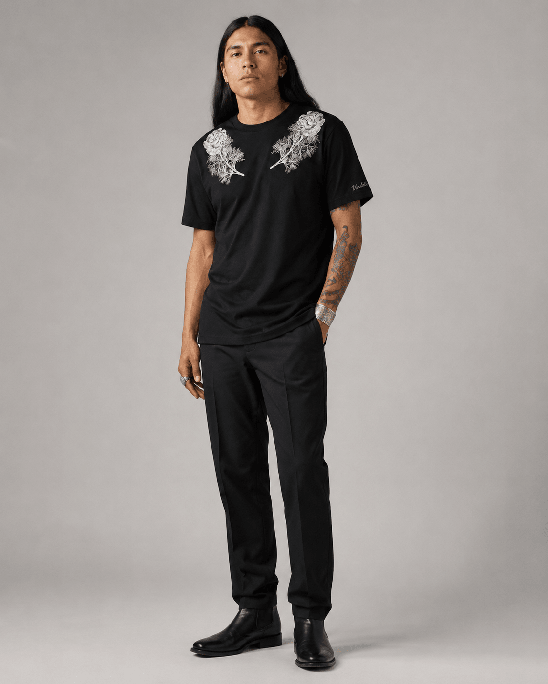 Unkles Midnight Bloom Tee